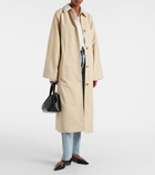 Toteme Belted cotton and silk trench coat