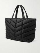 SAINT LAURENT - Padded Quilted ECONYL® Tote Bag