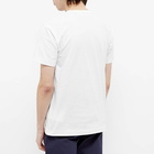 Comme des Garçons Play Men's Multi Logo T-Shirt in White/Black