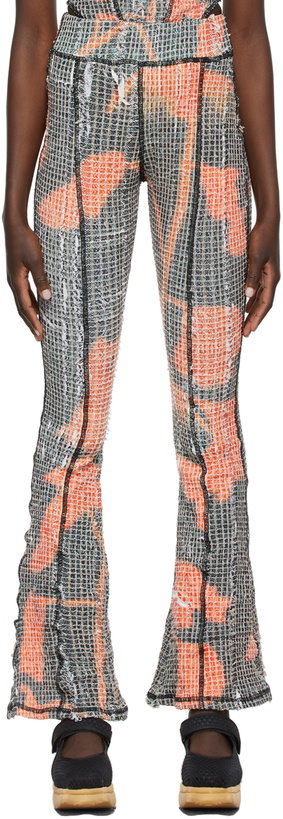 Photo: Luna Del Pinal SSENSE Exclusive Rubber Stretch Weave Leggings