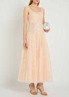 Needle & Thread Sunrise Sequin-embellished Tulle Gown Light Pink