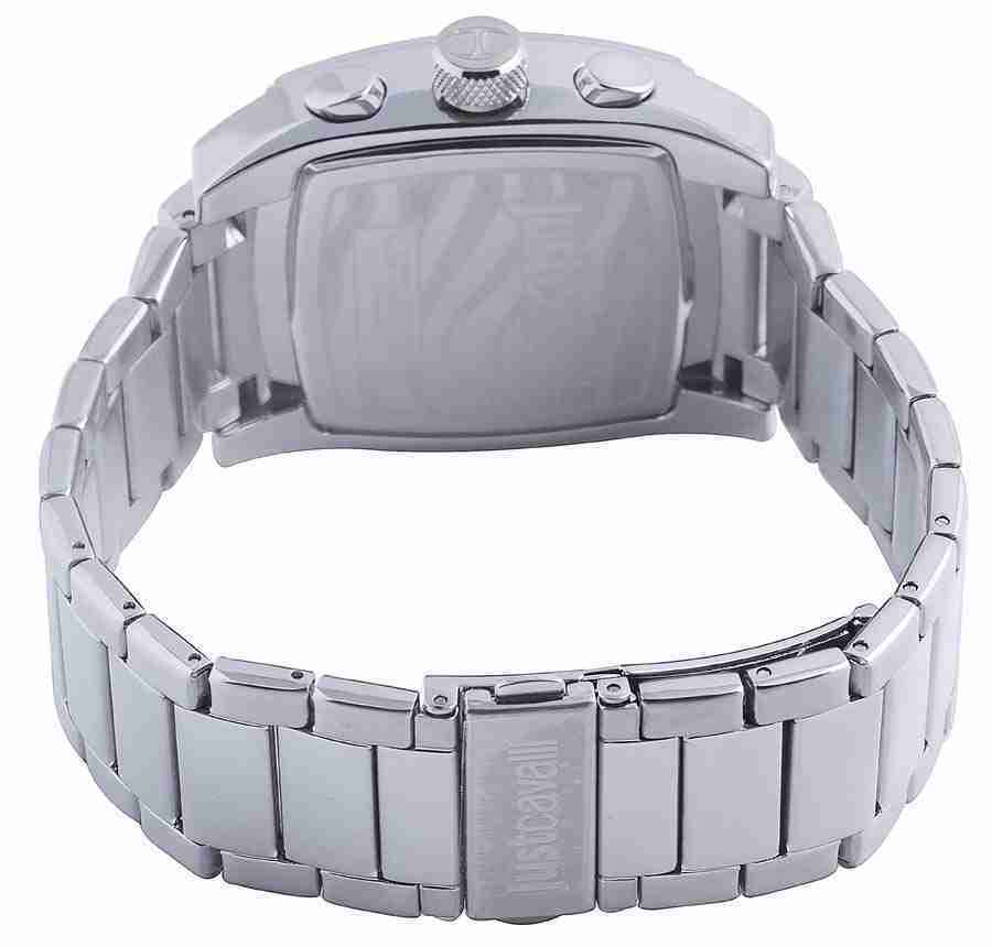 Just Cavalli Pulp Silver Dial Mens Watch R7273583002