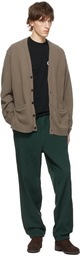 Undercover Green Polyester Trousers