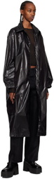 Gabriela Coll Garments Black No.217 Coat