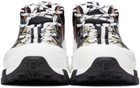 Burberry White Icon Stripe Arthur Sneakers