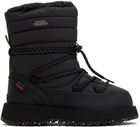 Suicoke Black BOWER-evab-HI-LACE Boots