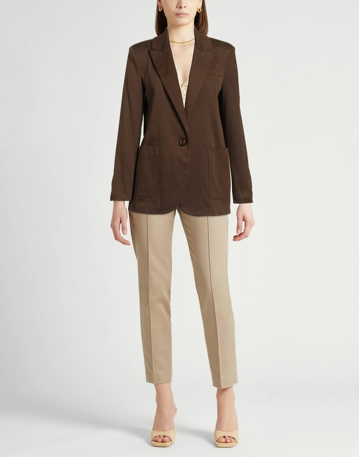Forte_forte Womens Blazer Military in Green