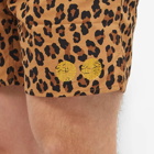 Wacko Maria x BlackEyePatch Leopard Dabo Short Pant in Brown