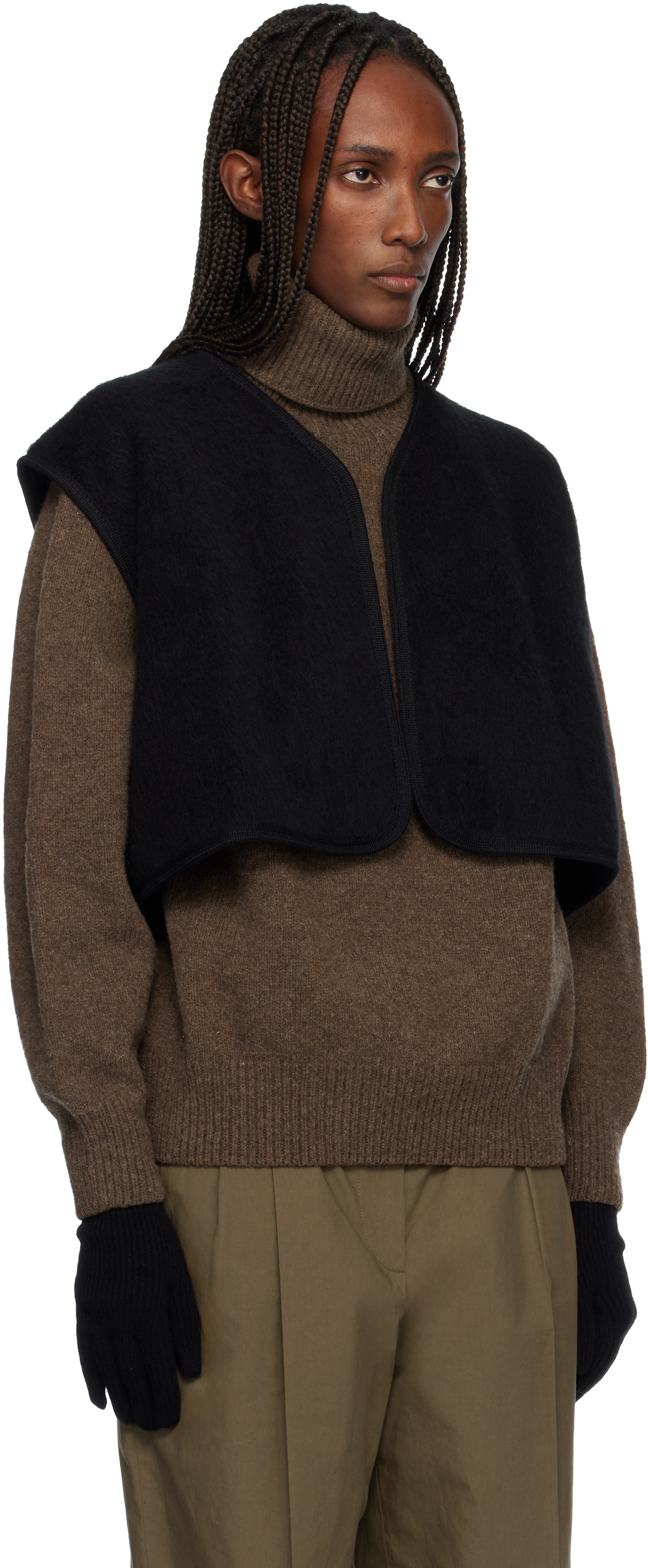 Baserange Black Capas Vest