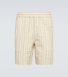 Orlebar Brown Louis striped cotton shorts