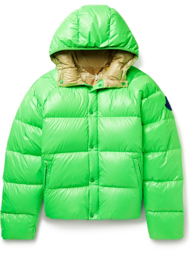 Photo: Moncler Genius - 2 Moncler 1952 Suginami Quilted Nylon Hooded Down Jacket - Green