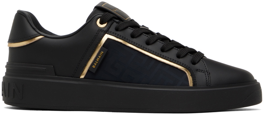 Balmain Black B-Court Sneakers Balmain