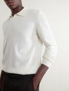 Altea - Virgin Wool Polo Sweater - Neutrals