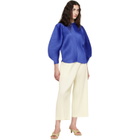 PLEATS PLEASE ISSEY MIYAKE Blue Coast Blouse