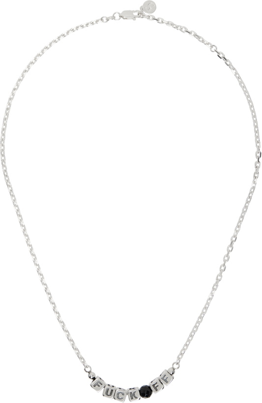 Photo: Stolen Girlfriends Club Silver No Apologies Necklace