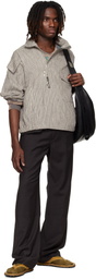 Kiko Kostadinov Brown Komlo Trousers