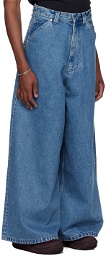 AMBUSH Indigo Baggy Jeans