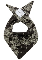 Satisfy Paisley-print Fuzzfleece AD Bandana - Black - One Size