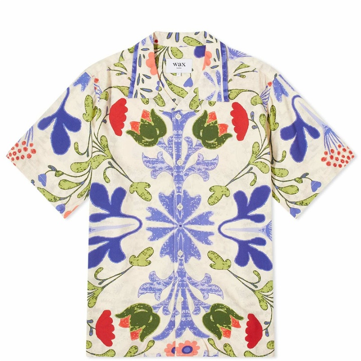 Photo: Wax London Men's Didcot Summer Floral Vacation Shirt in Multi