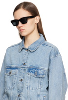 ANINE BING Black Daria Sunglasses