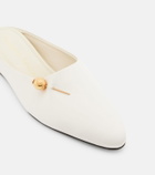 Herbert Levine Sleep On It satin mules