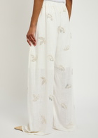 Marques' Almeida Embellished Woven Trousers White