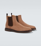 Brunello Cucinelli Suede Chelsea boots