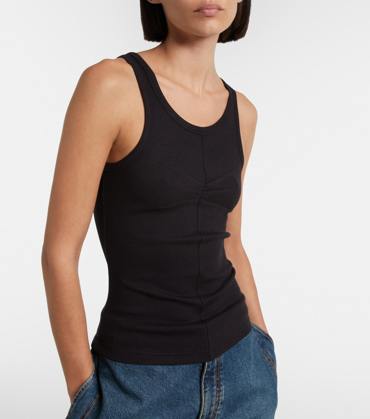 Alaïa Jersey tank top