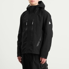 and wander Men's 2.5L Hiker Rain Jacket in Black