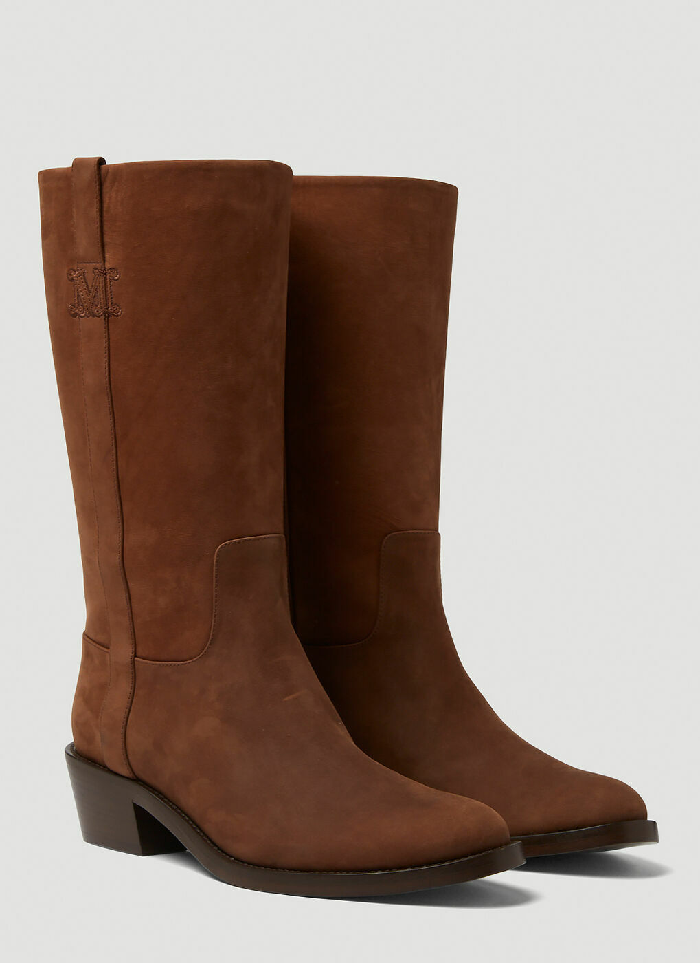 Barry Boots In Brown Max Mara