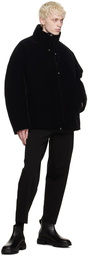 Wooyoungmi Black Welt Pockets Down Jacket