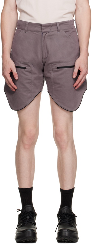 Photo: Olly Shinder Purple Scout Shorts