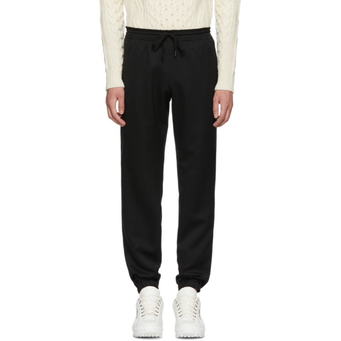 Photo: Saint Laurent Black Drawstring Trousers