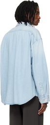 AGOLDE Blue Clark Denim Shirt