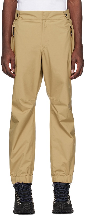 Photo: Moncler Grenoble Beige Lightweight Trousers