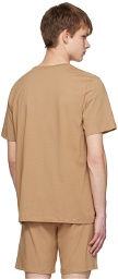 BOSS Beige Crewneck T-Shirt