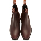 R.M. Williams Burgundy Comfort Craftsman Chelsea Boots