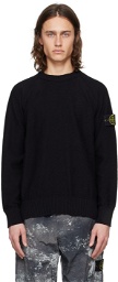Stone Island Black Raglan Sweater