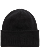 Canada Goose Arctic Ribbed-knit Wool Beanie - Black - One Size