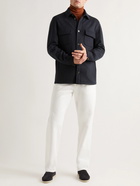 Loro Piana - Cashmere-Blend Overshirt - Blue