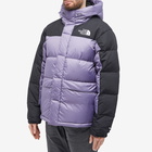 The North Face Men's Himalayan Down Parka Jacket in Lunar Slate/Tnf Black