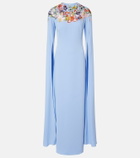 Costarellos Embroidered gown