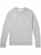 Håndværk - Mélange Pima Cotton-Jersey Sweatshirt - Gray