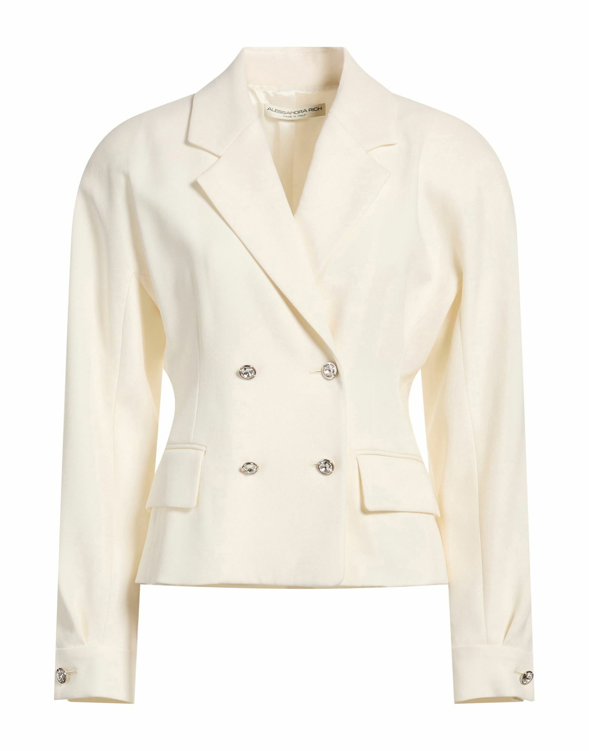 Alessandra Rich Womens Blazer in White