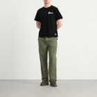 Pexwear Men's Italic Logo T-Shirt in Black