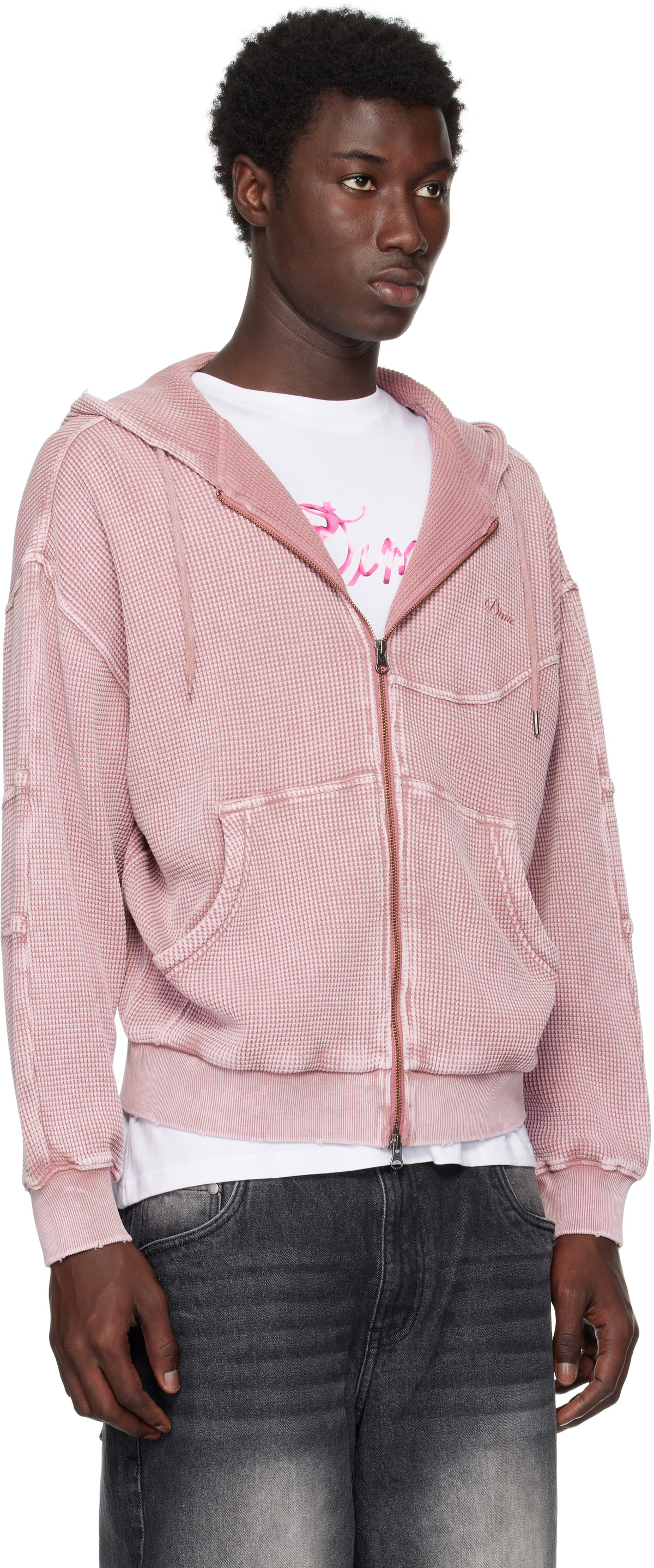 み*み様 DIME Hoodie DIME MTL CURSIVE ZIP HOODIE DARK PURPLE – Olympia Skateshop