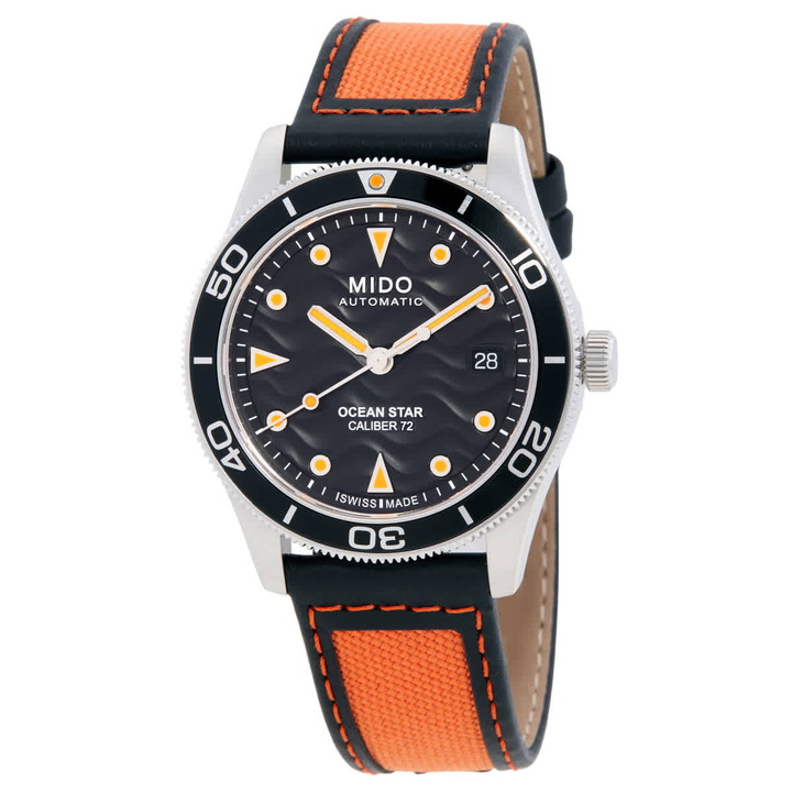 Photo: Mido Ocean Star 39 Automatic Black Dial Unisex Watch M0269071705100