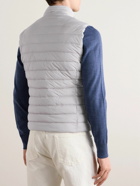 Herno - Lo Smanicato Slim-Fit Padded Quilted Nylon Gilet - Gray