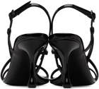 Jimmy Choo Black Etana 80 Heeled Sandals