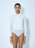 Max Mara Button-Down Bodysuit